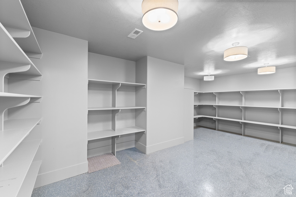 View of spacious closet