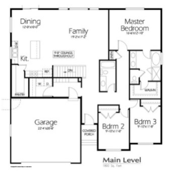 Home floor plan