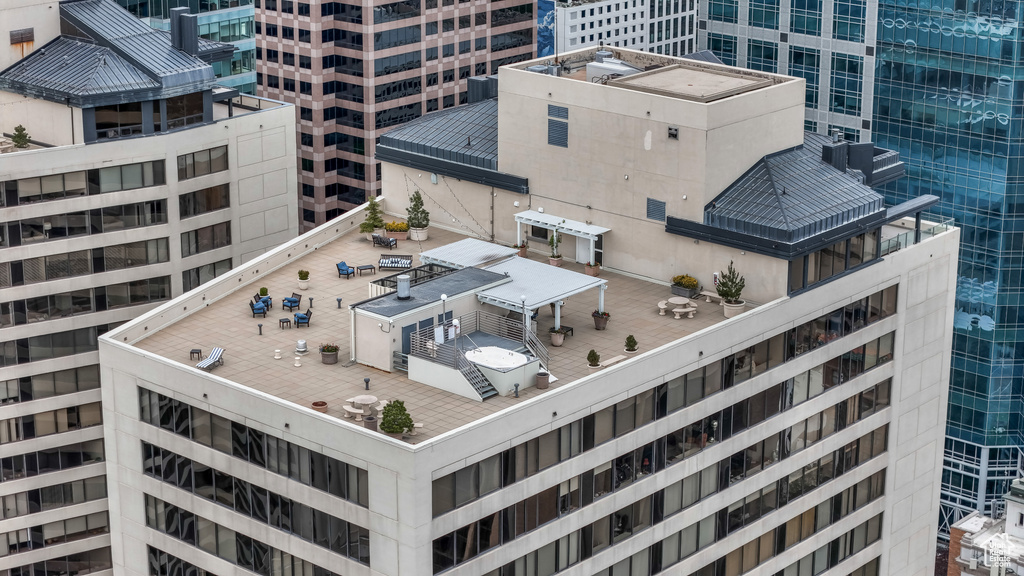 Drone / aerial view