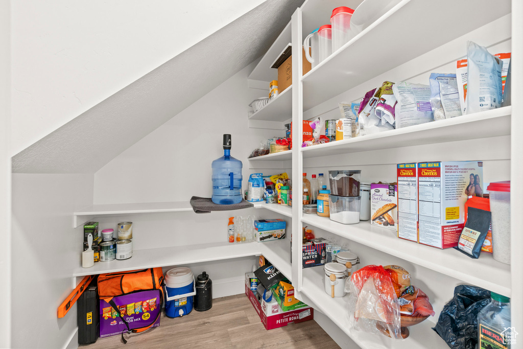 View of storage area