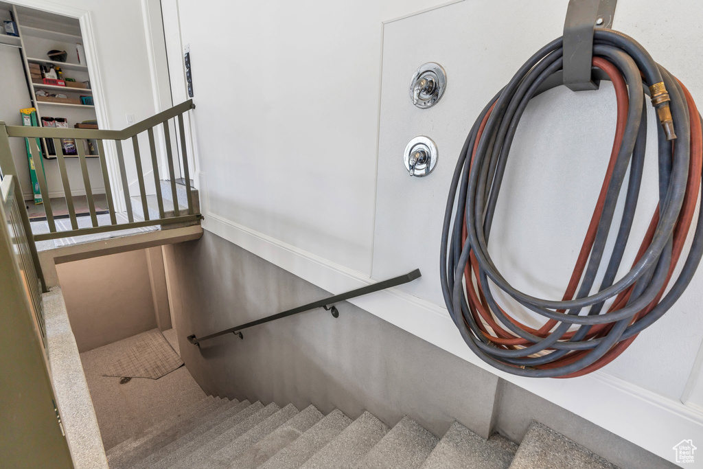 View of stairs