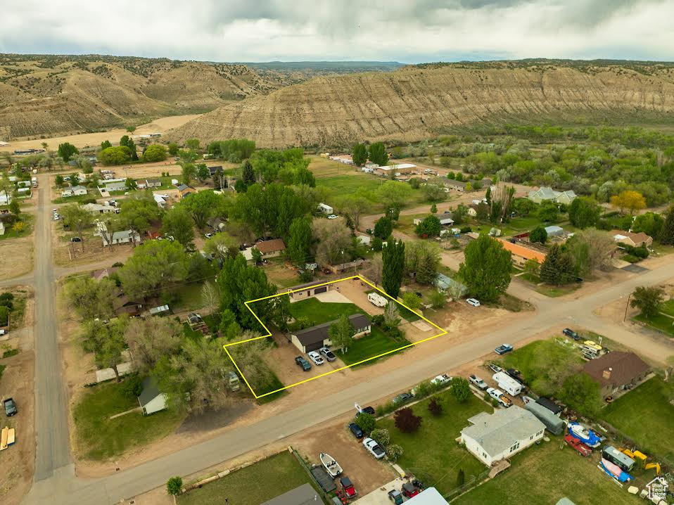 View of rural area featuring property boundaries highlighted