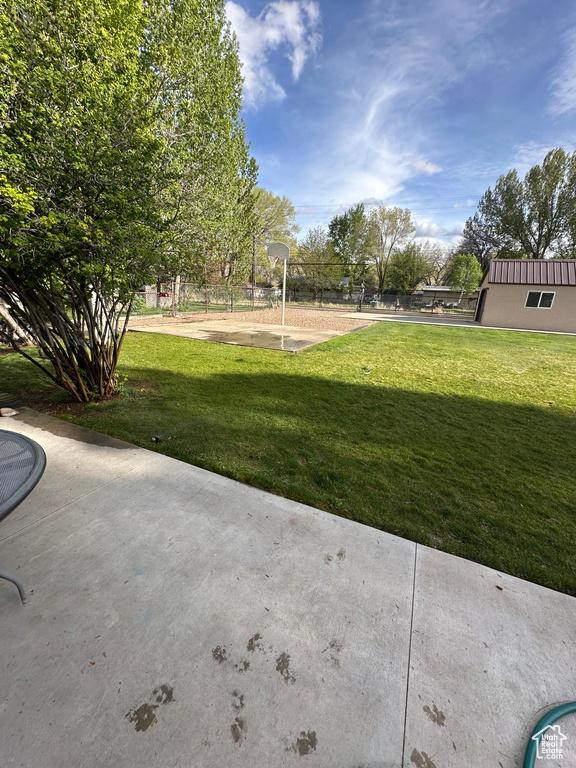 View of yard