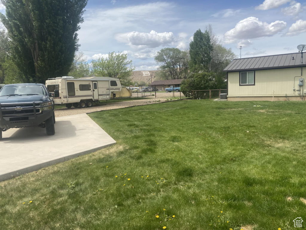 View of yard