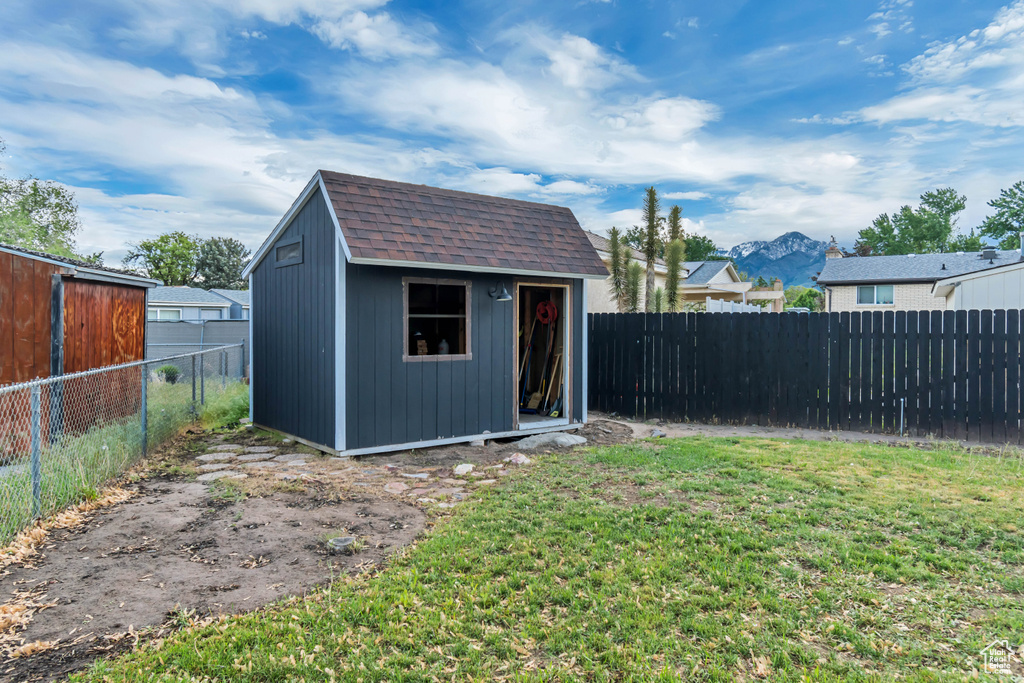 View of shed