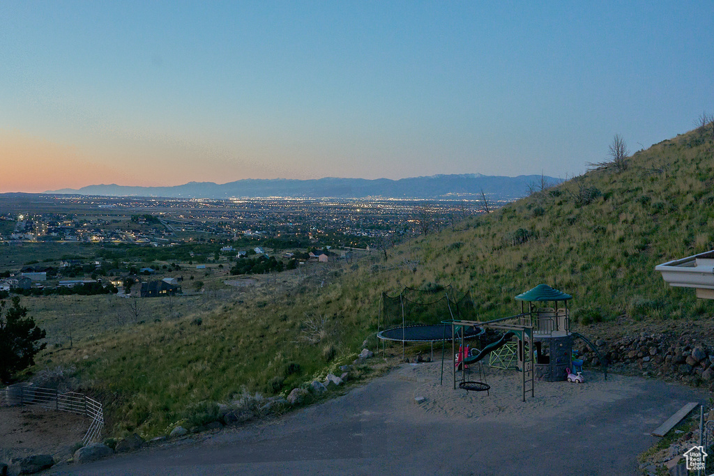 View of mountain backdrop