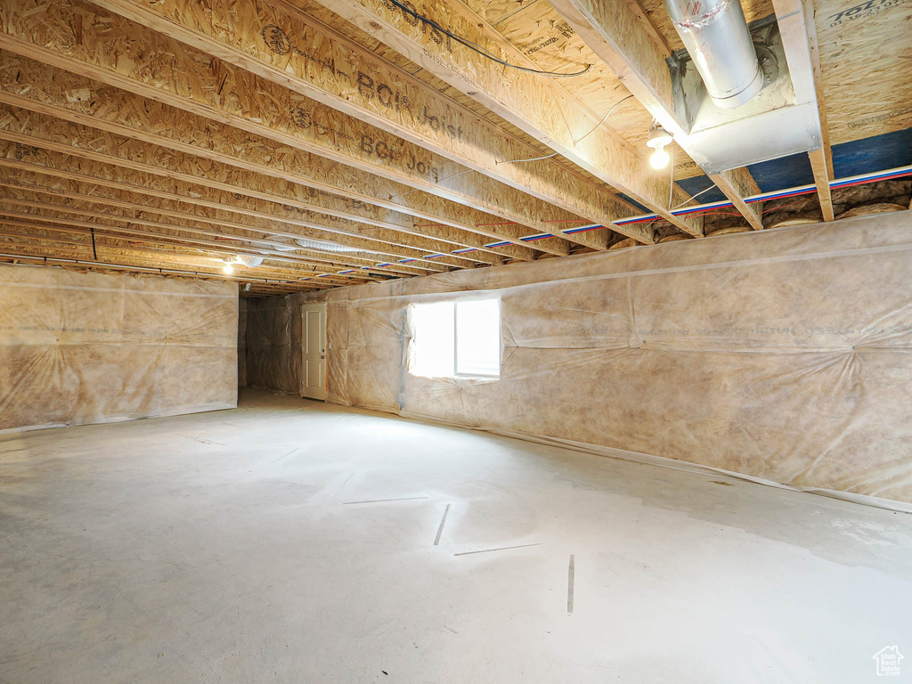 View of basement