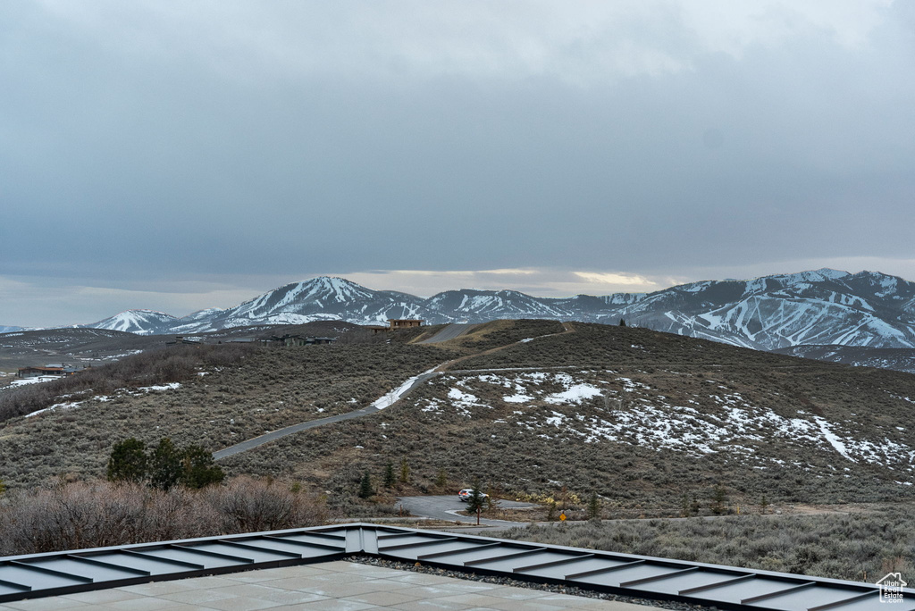 View of mountain backdrop