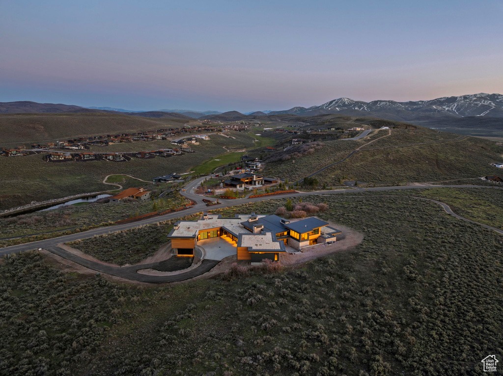 View of property location with mountains