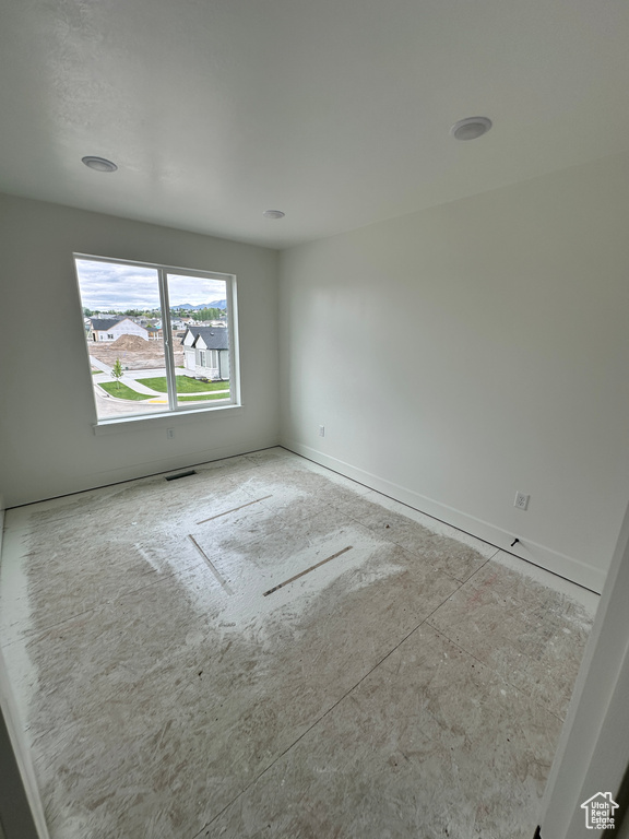 View of unfurnished room