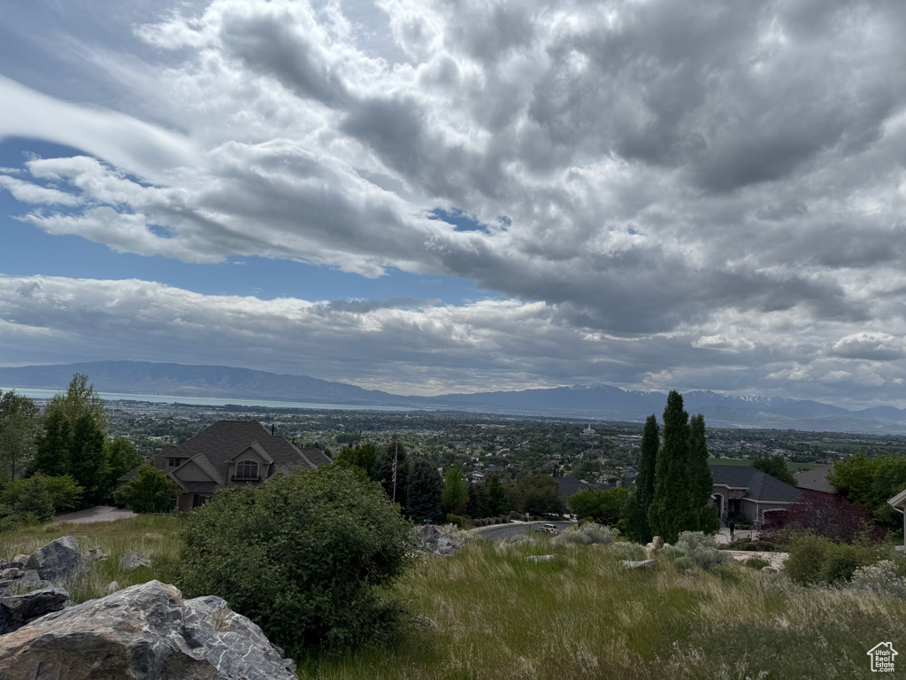 View of mountain backdrop