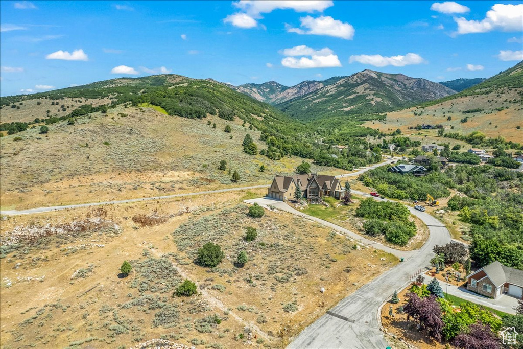 View of mountain background