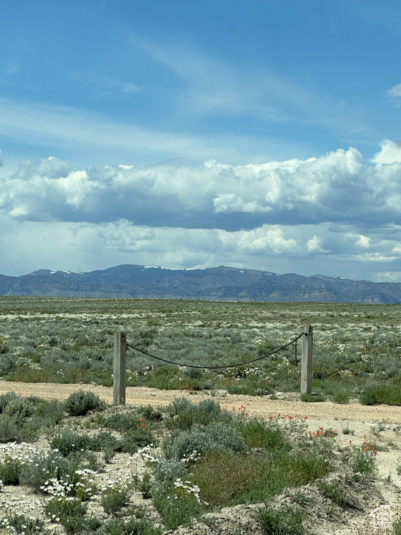 View of mountain background