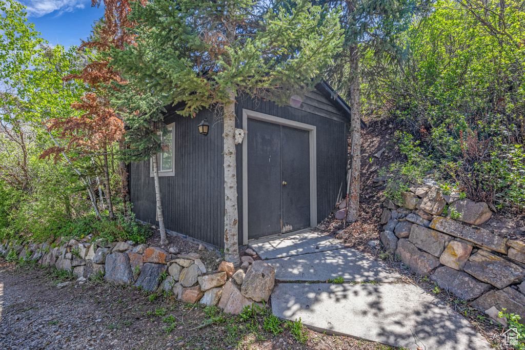View of shed