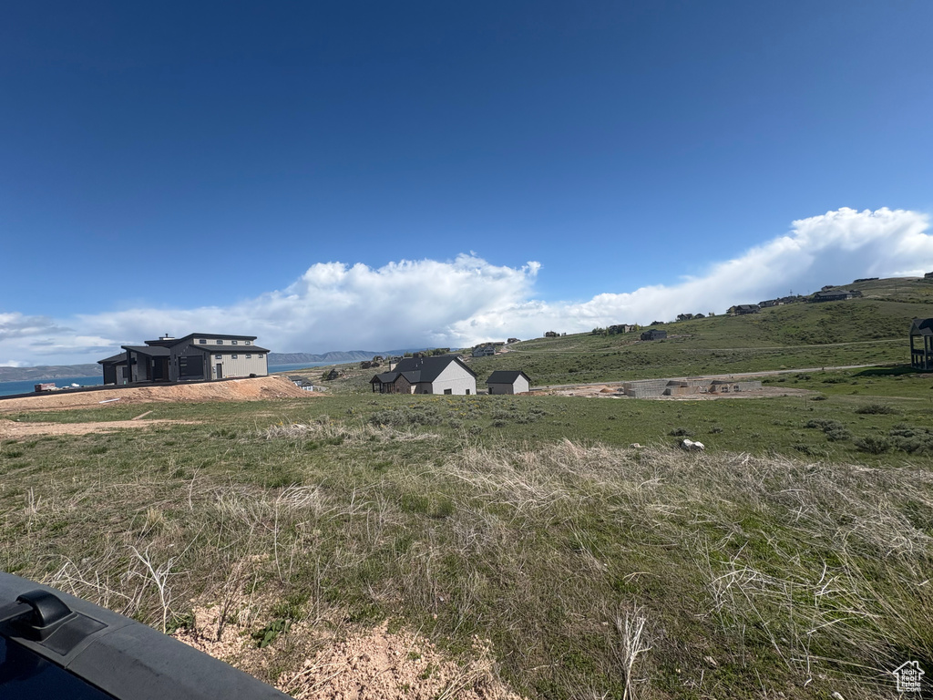 View of yard featuring a rural view