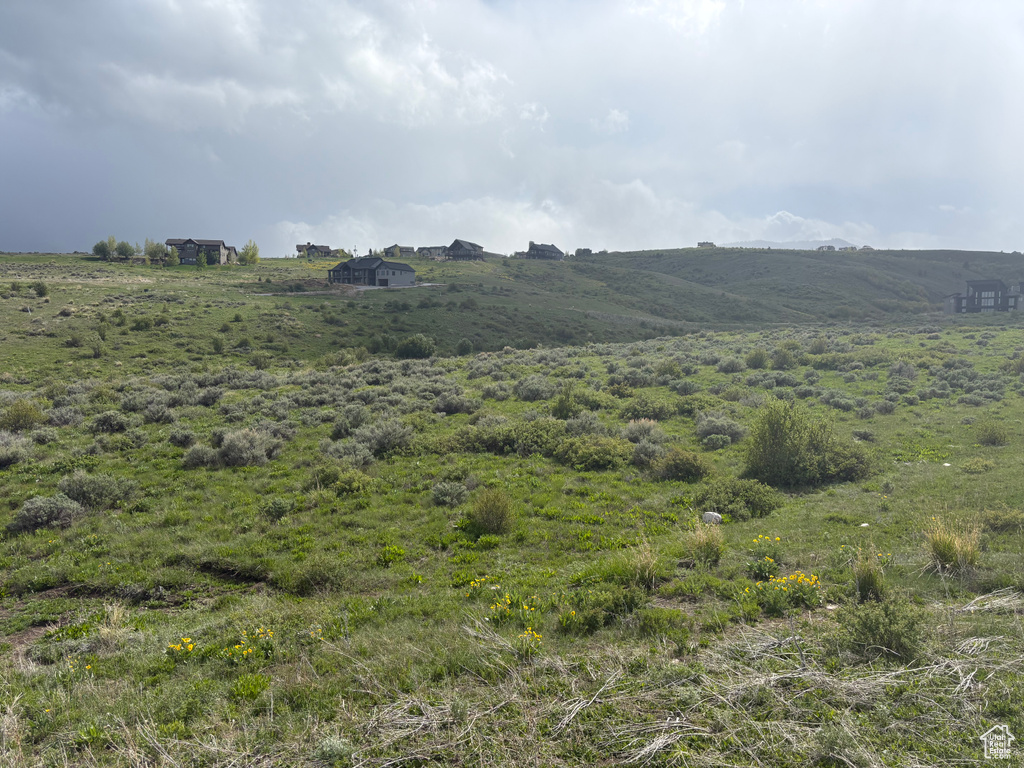 View of mountain background