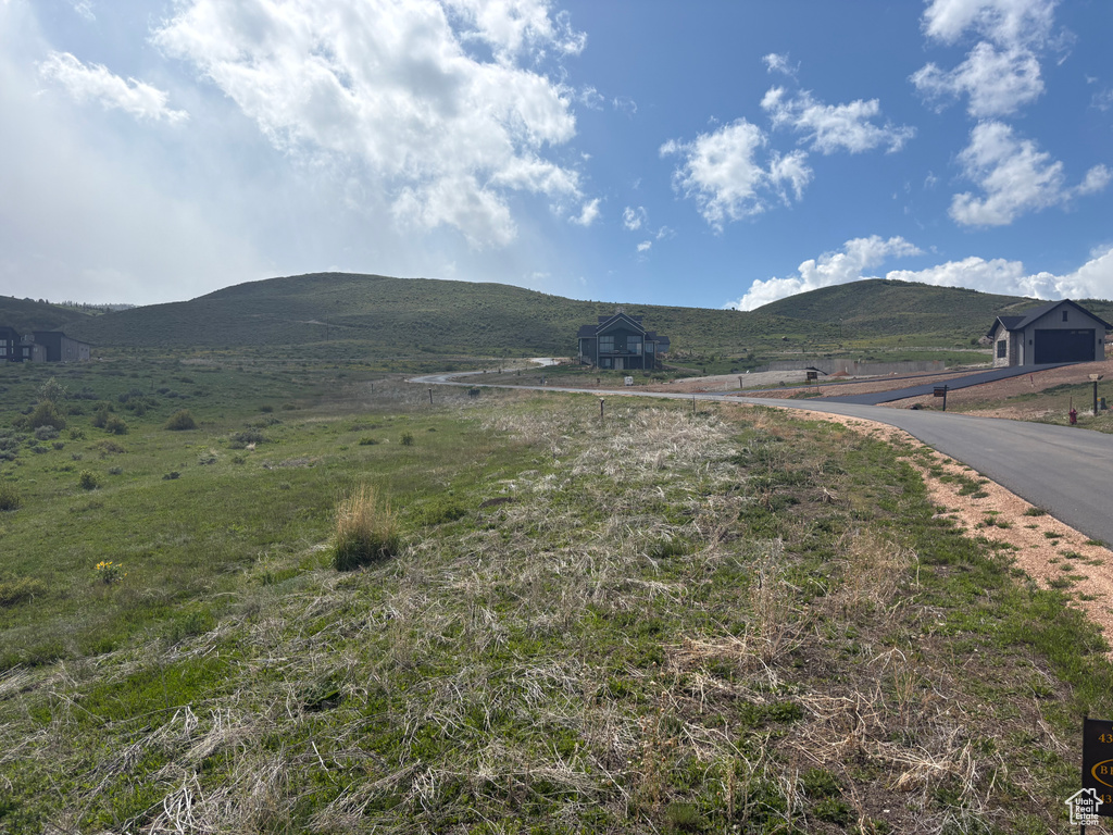 Mountain view featuring rural landscape