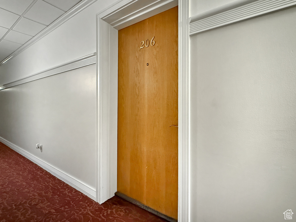 View of closet