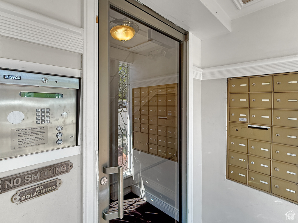 View of property\'s community with mail area