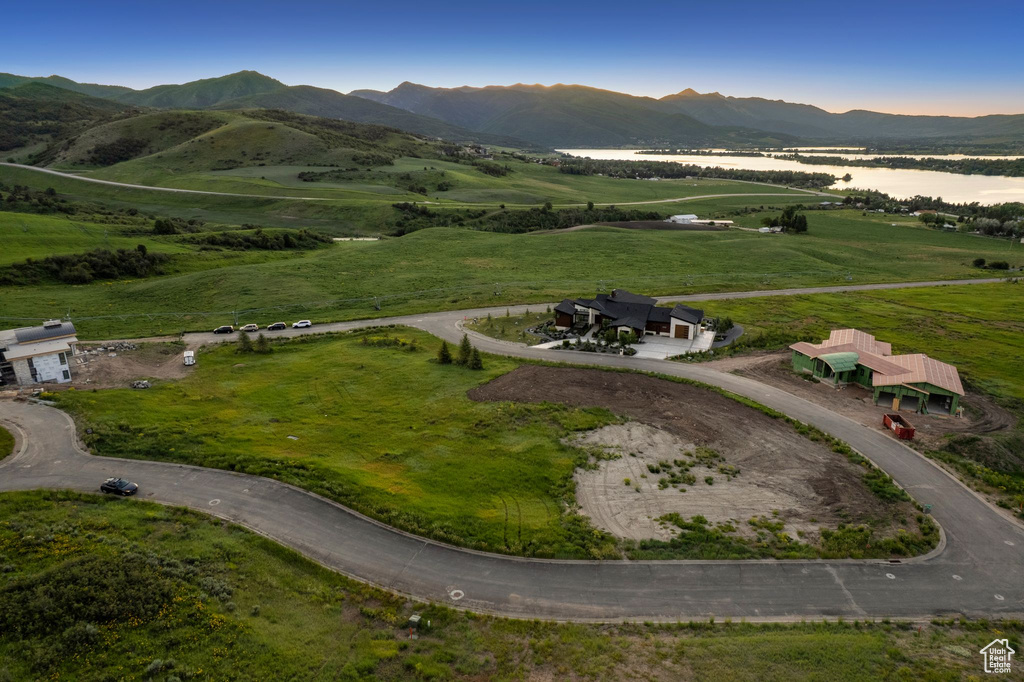 View of property location featuring a mountain backdrop