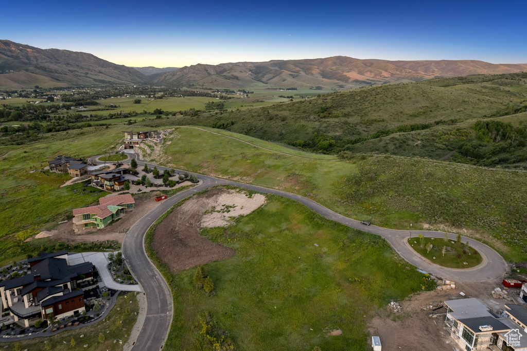 View of property location featuring a mountain backdrop