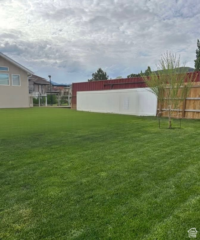 View of yard