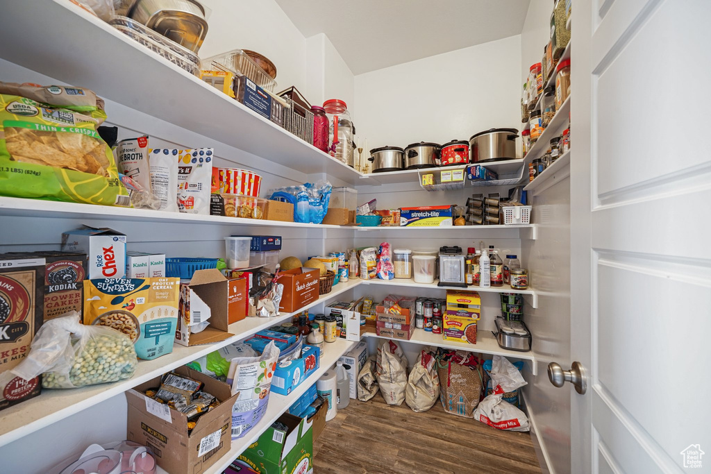 View of storage area