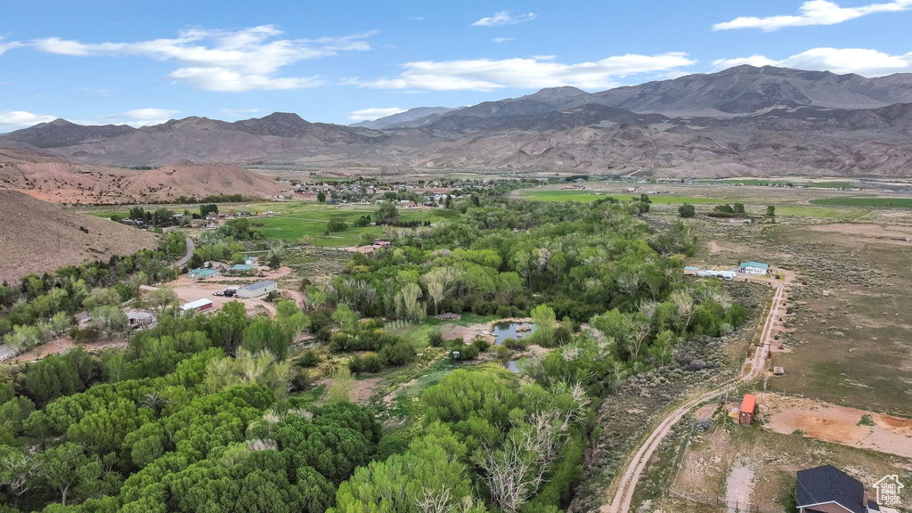 View of mountain backdrop