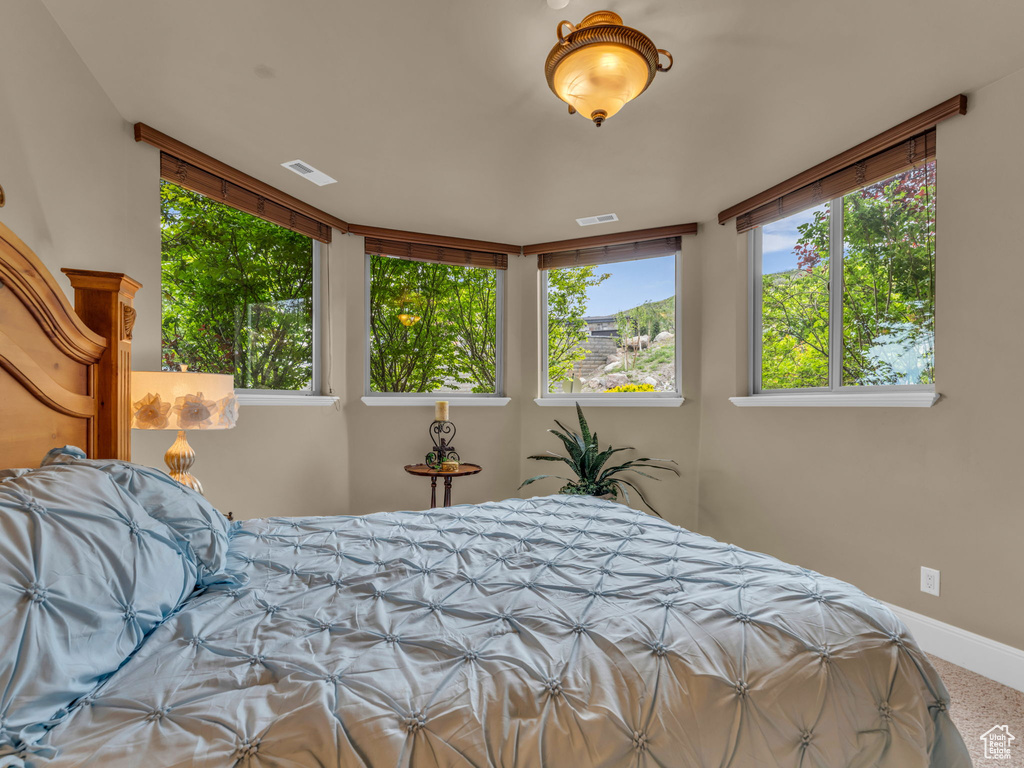 Bedroom featuring baseboards