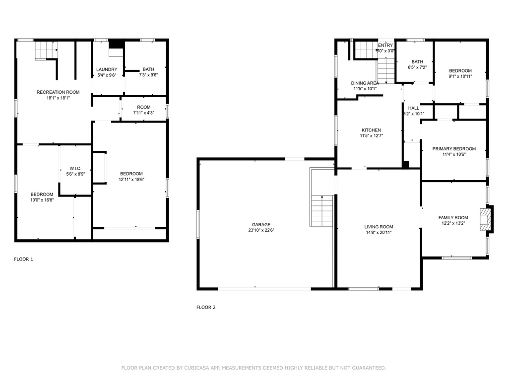 Property floor plan