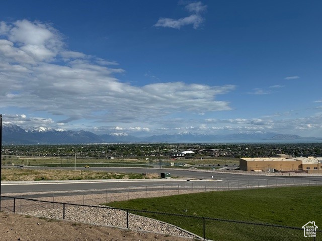 View of mountain backdrop