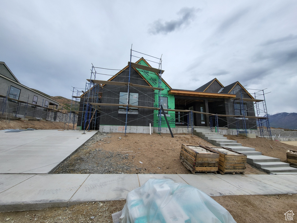 View of rear view of house