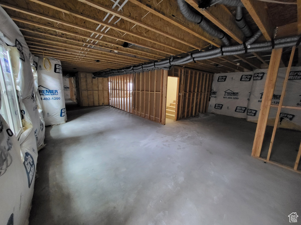 View of basement