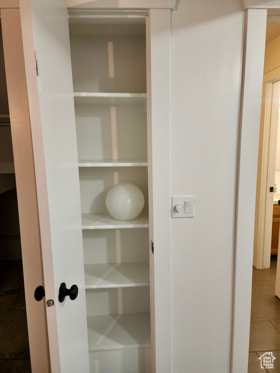 View of closet