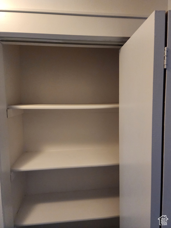 View of closet