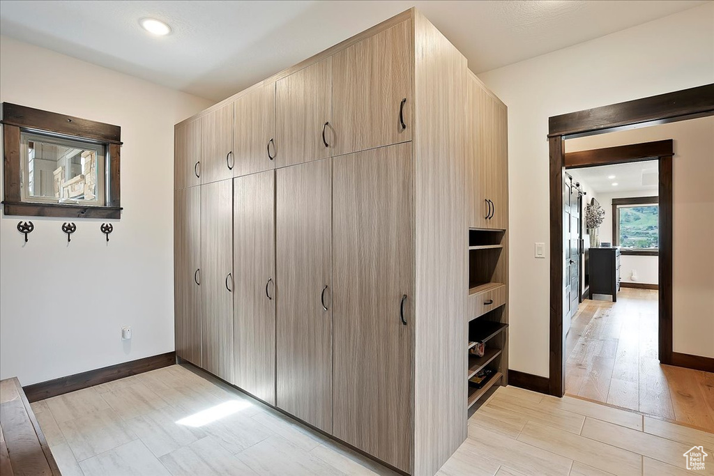 View of closet