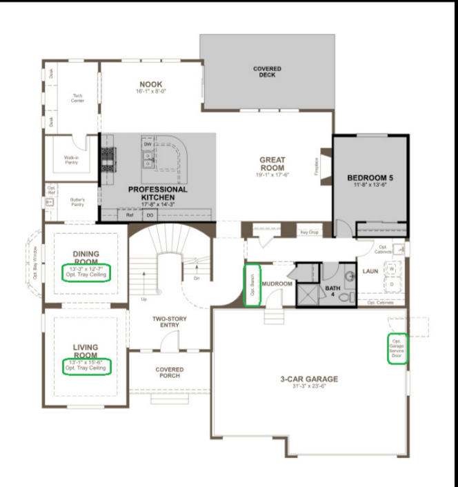 Room layout