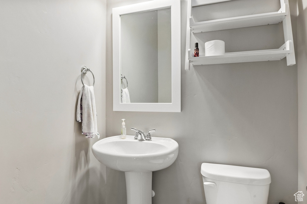Bathroom with toilet