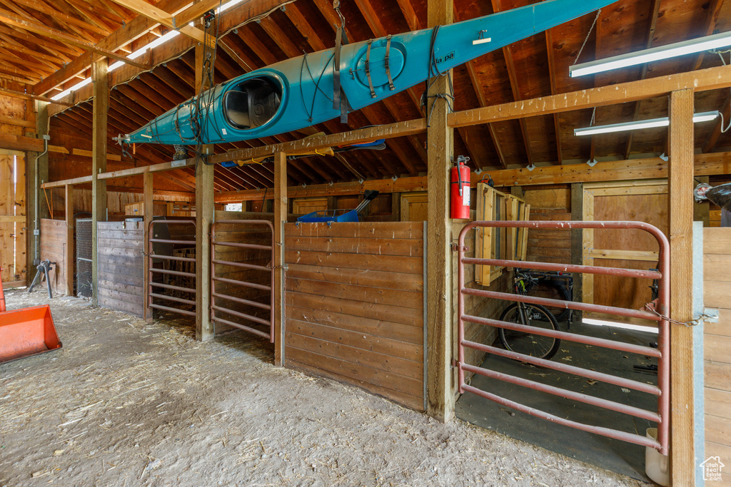 View of stable