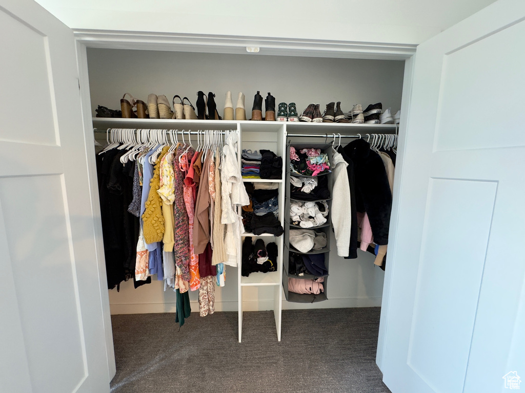 View of closet