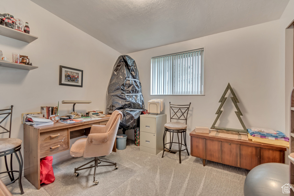 Office with carpet