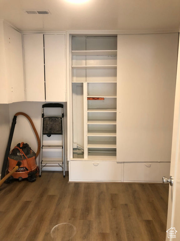 View of closet