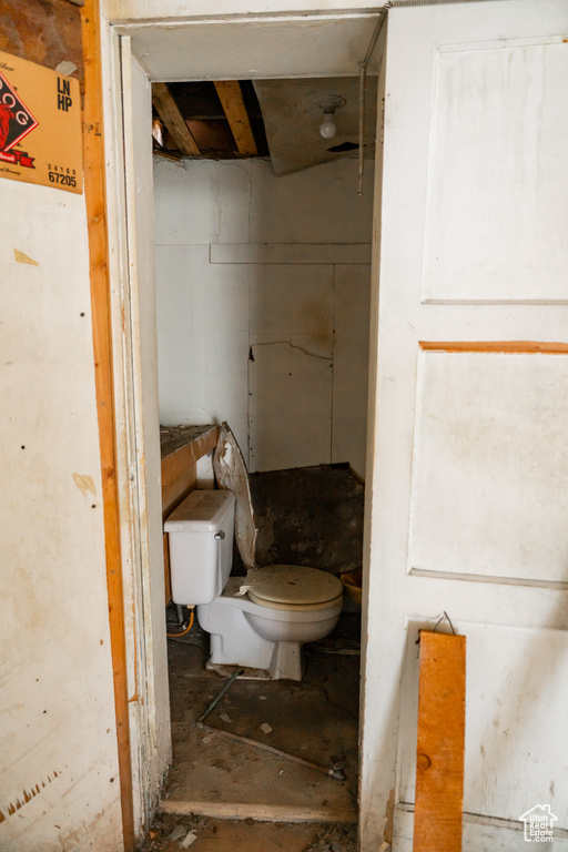Bathroom with toilet