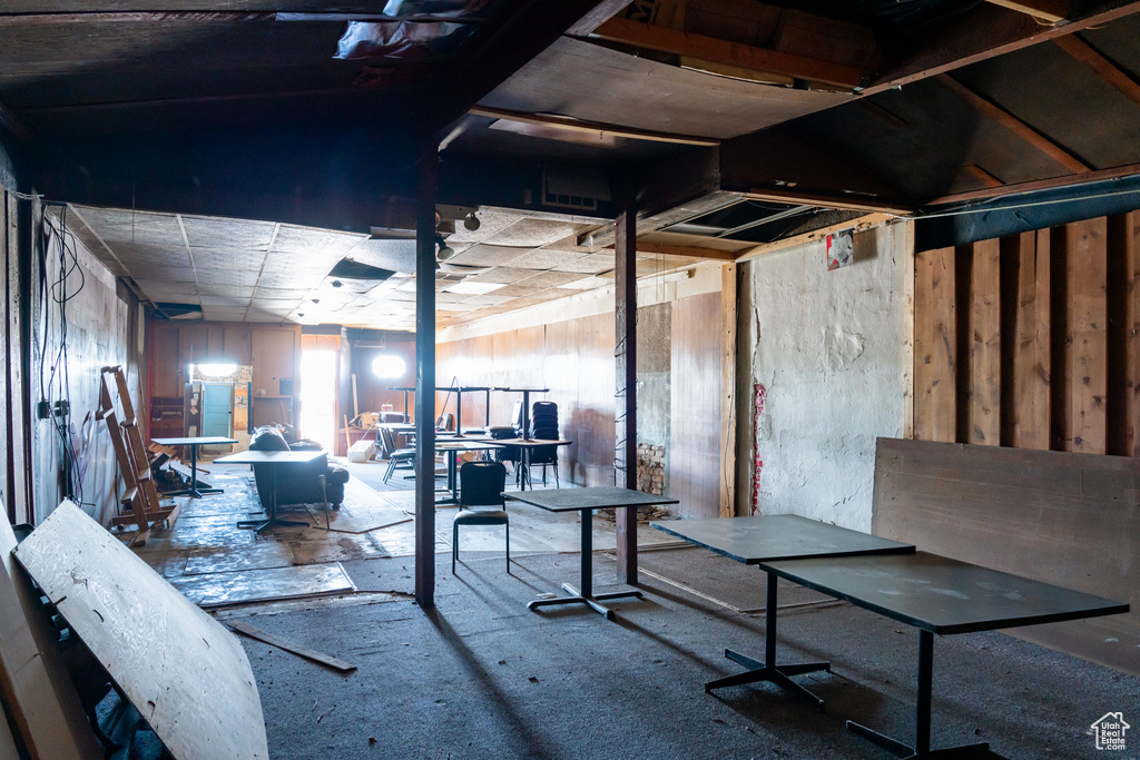 View of misc room