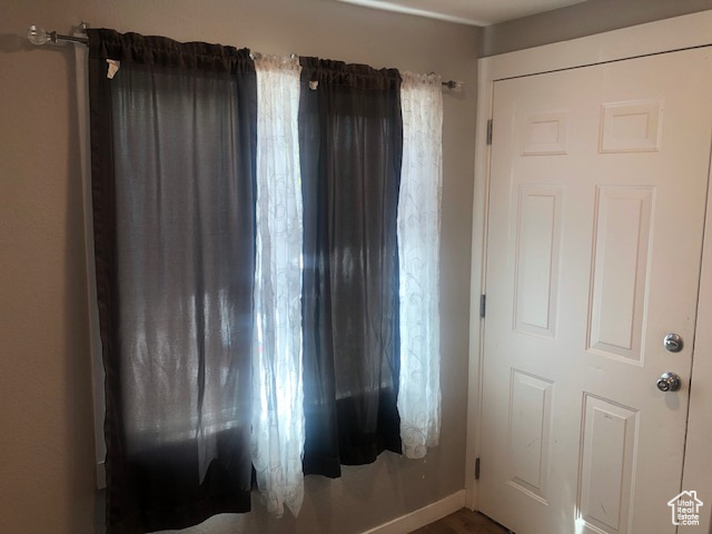 View of entrance foyer