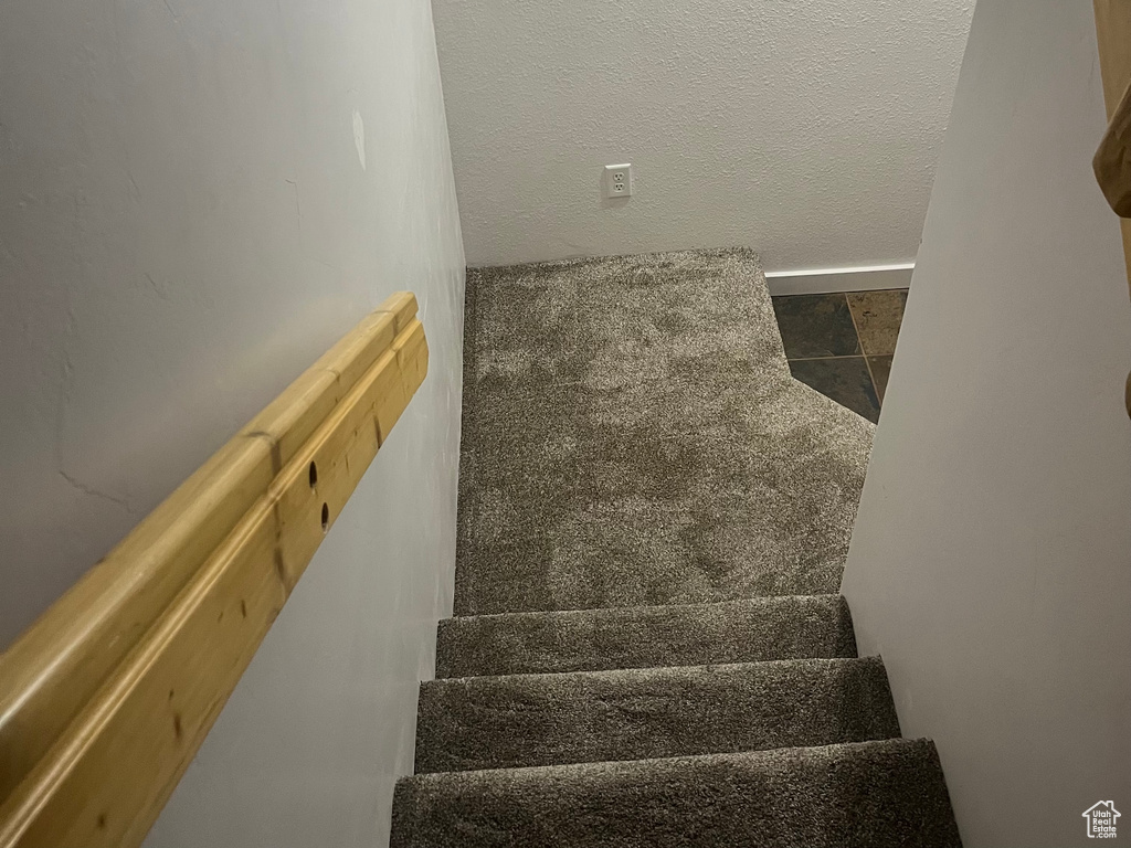 View of stairs