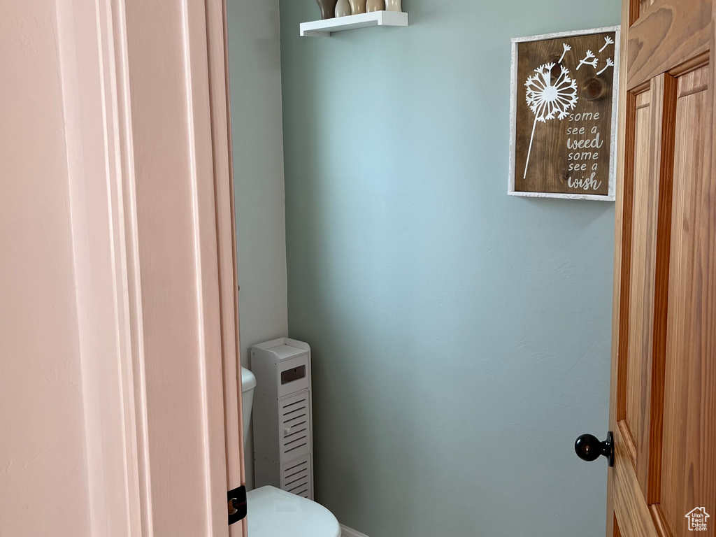 Bathroom with toilet