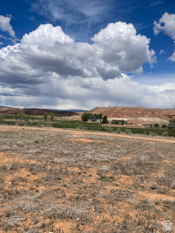 Mountain view featuring rural landscape