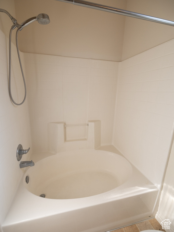Full bathroom featuring bathtub / shower combination
