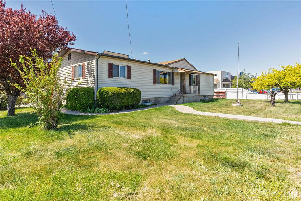 View of manufactured / mobile home